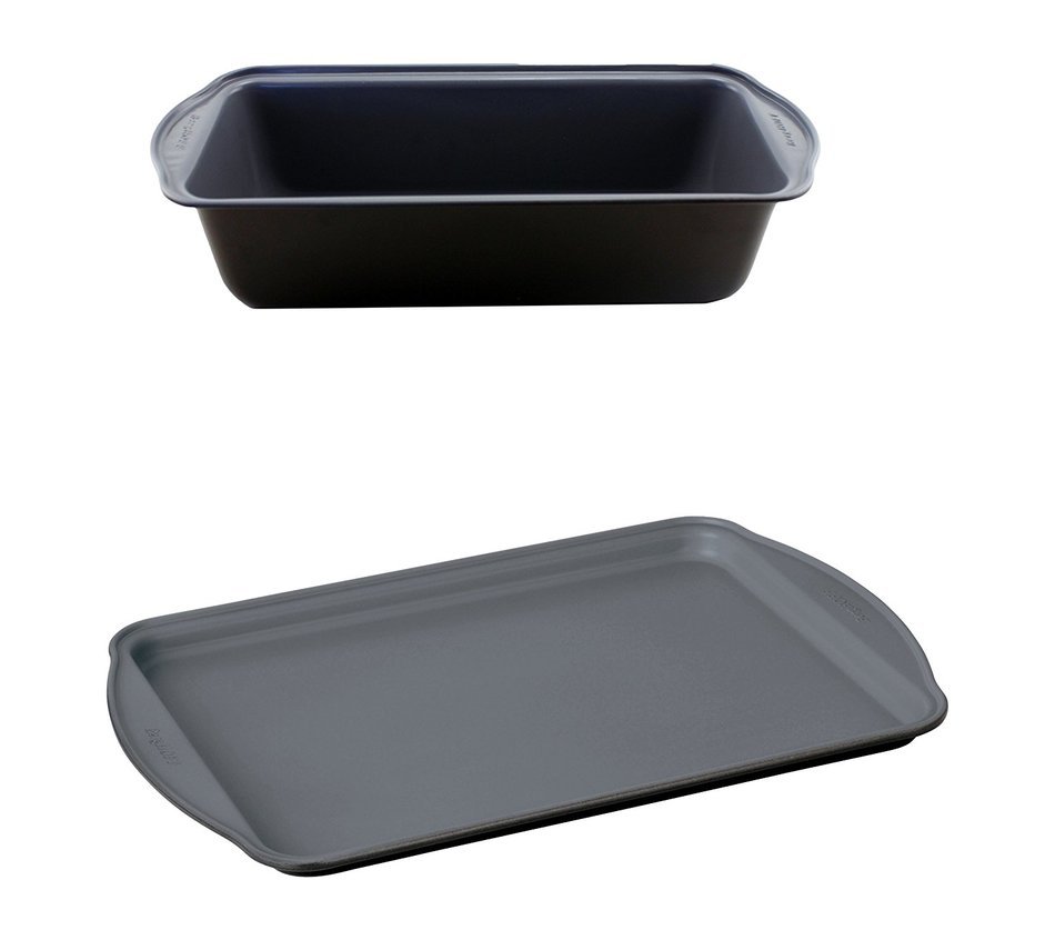 BergHOFF EarthChef Cake Pan and Cookie Sheet Set, Aluminum