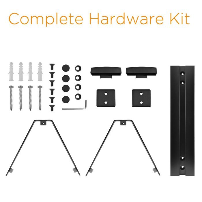 TV Wall Mount, Ematic TV Wall Mount Kit with Cable Organization for DVD Players, DVRs and Console Gaming Systems... N16