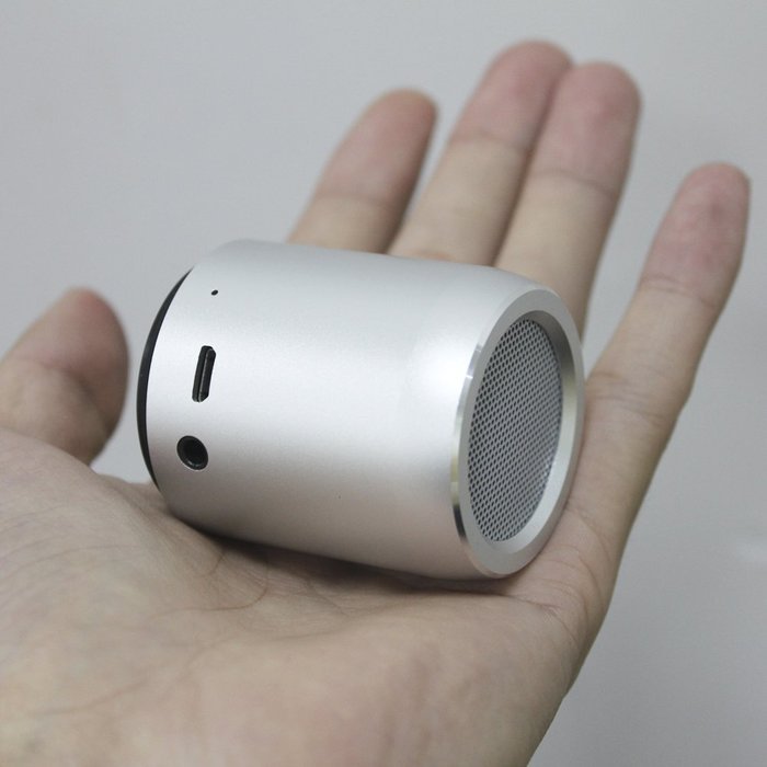 Luxon 3W Portable Wireless Bluetooth Speaker, Bluetooth V4.0 (Silver) N3