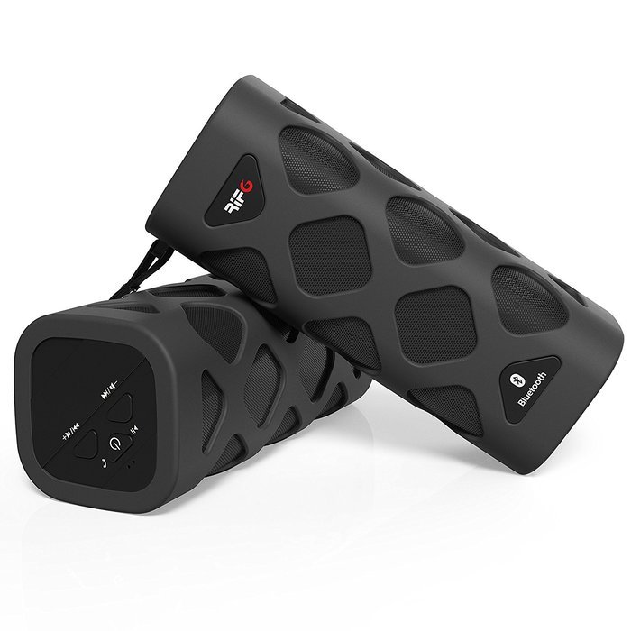 RIF6 Bluetooth CSR 4.0 Speaker, Portable, Wireless, Rechargeable with 10W Power and 30 Hour Battery, Built-in... N13