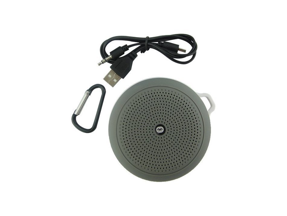 Portable outdoor speakers Mini Bluetooth Speaker wireless speakers Support TF Card Reading and FM Radio (grey) N2
