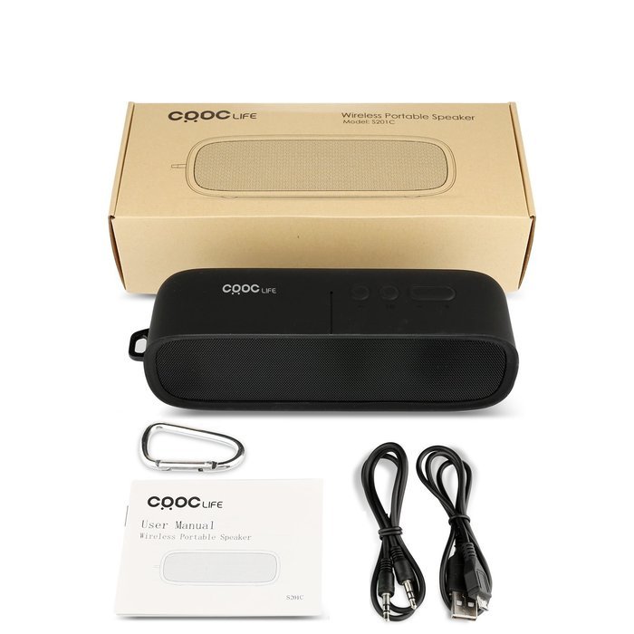 CRDCsmart Bluetooth Speakers, Portable Wireless Speakers 2600mAh Rechargeable Battery 10 Hours Playing, Dual 3W... N5