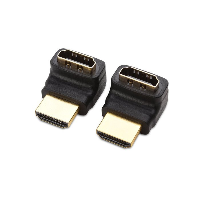Cable Matters Combo, 270 Degree and 90 Degree HDMI Male to Female Adapter N5