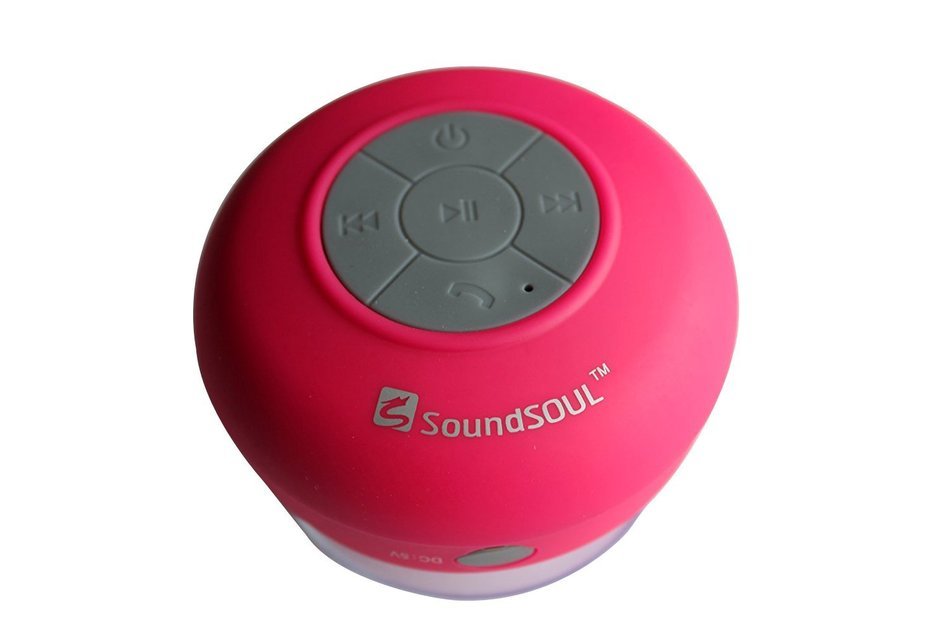Soundsoul(tm) Waterproof Bluetooth Wireless Shower Speaker Portable Speakerphone (blue) N4