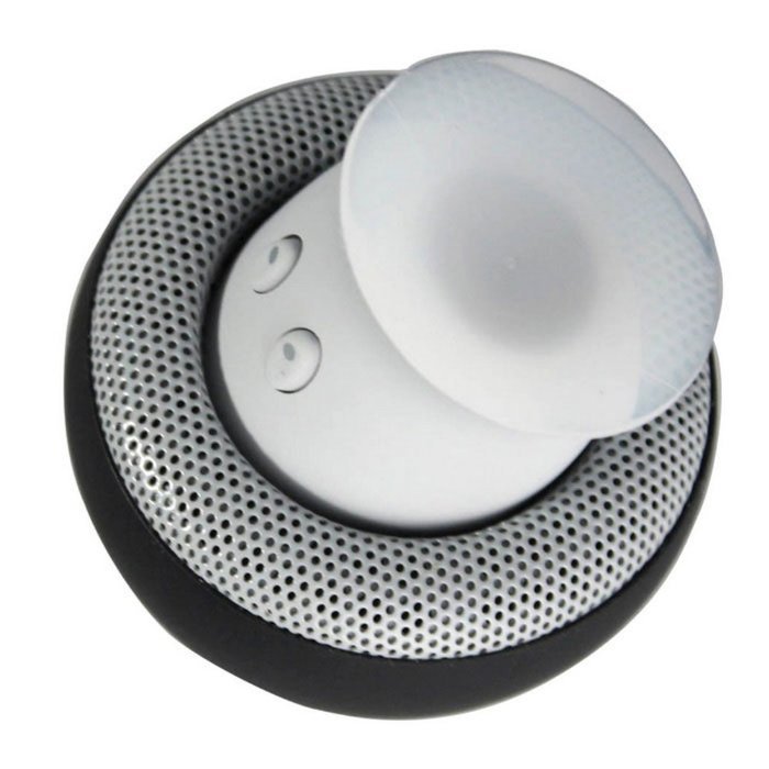 Infitary Wireless Bluetooth Speaker, Hands-free talk with Phone Stand Mushroom Bluetooth Speaker, Black N5
