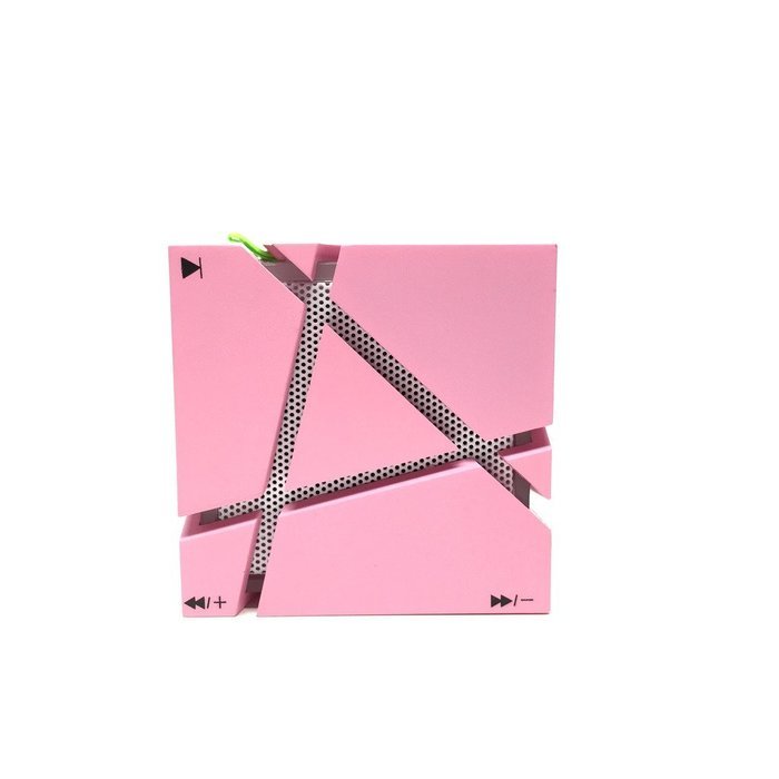 Multifunctional Bluetooth Stereos Speaker, S LEGIT&reg; [Pink] Hi-Fi Portable Bluetooth Stereos Magic Cube Speaker... N2