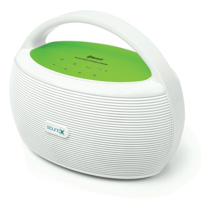 Singing Machine SMI440BT 20W Portable Bluetooth Audio Streaming for Smartphone, Computers and Tablets - White/... N2
