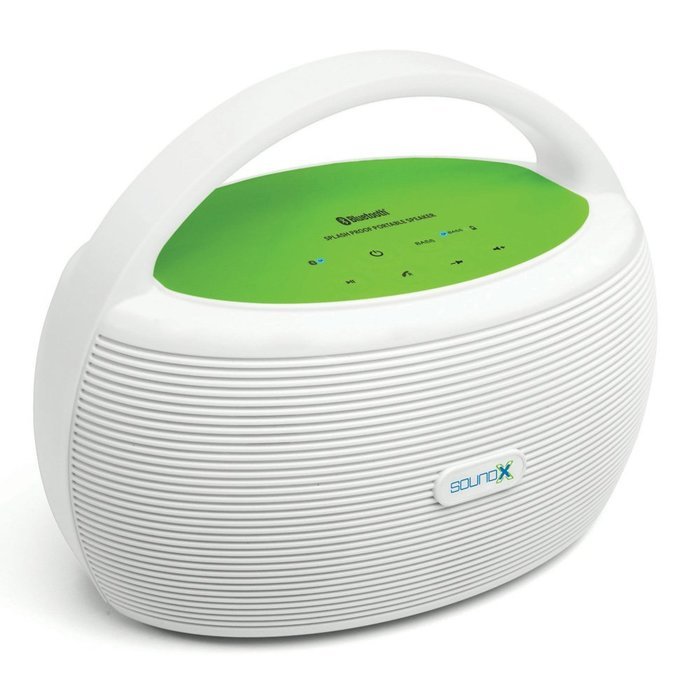 Singing Machine SMI440BT 20W Portable Bluetooth Audio Streaming for Smartphone, Computers and Tablets - White/... N3