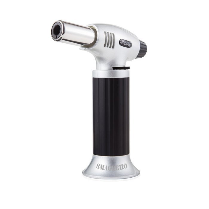 SMAGREHO Professional Kitchen Butane Culinary Torch for Creme Brulee and Food , refillable (butane gas not included)