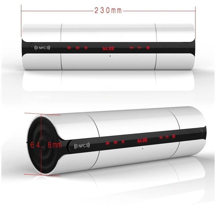 Dylan Bluetooth Speaker Portable Outdoor Speaker Shockproof Dust-proof / Water Resistant Speaker With NFC Function... N19