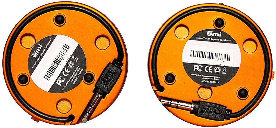 X-MINI XAM15-OR MAX Capsule Speaker(TM) (Orange) N5