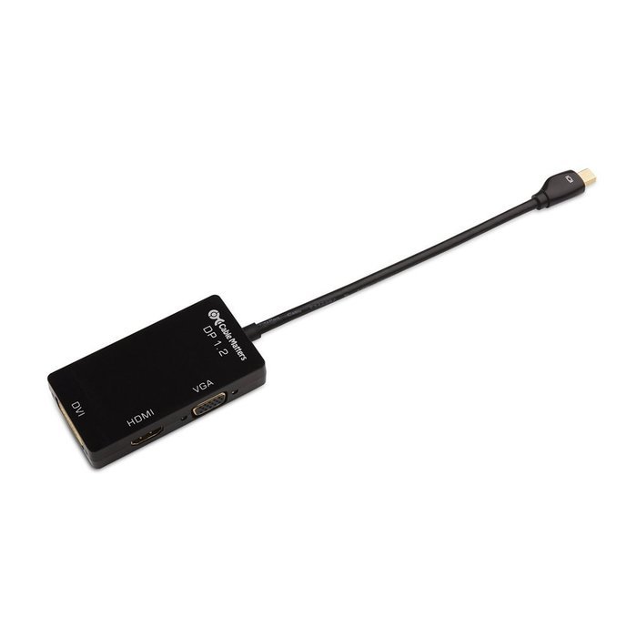 Cable Matters Mini DisplayPort (Thunderbolt&trade; 2 Port Compatible) to HDMI/DVI/VGA Male to Female 3-in-1 Adapter... N2