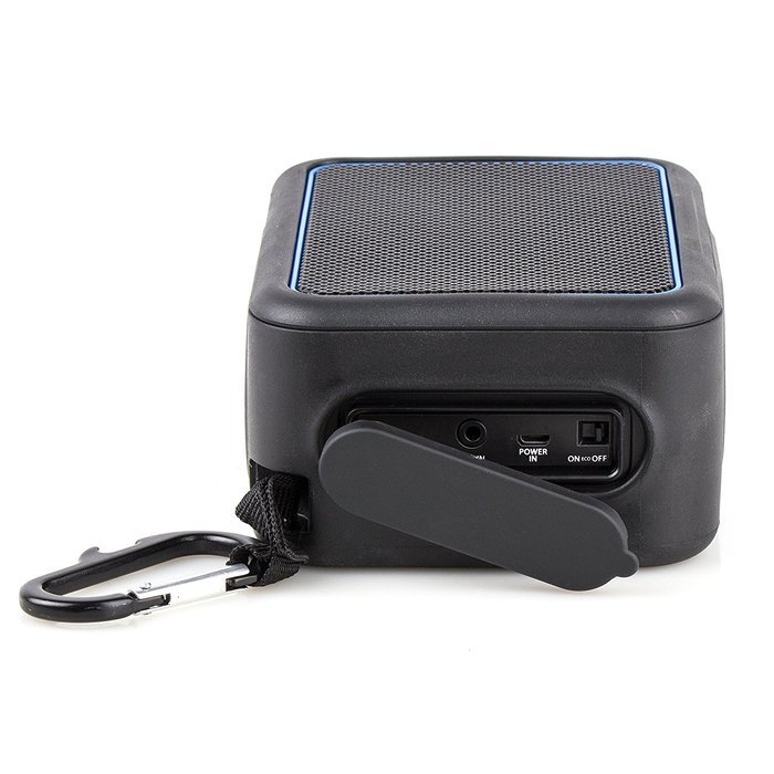 iHome iBT35 Rugged Portable Waterproof Bluetooth Stereo Speaker with Speakerphone N6