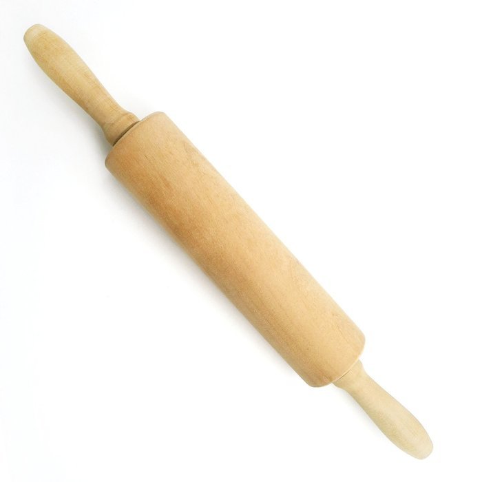 Lasten Wooden Rolling Pin, Dough Roller, Rolling Pin for Consistent Dough & More, Professional Non-Stick Rolling... N10