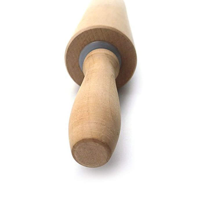 Lasten Wooden Rolling Pin, Dough Roller, Rolling Pin for Consistent Dough & More, Professional Non-Stick Rolling... N11