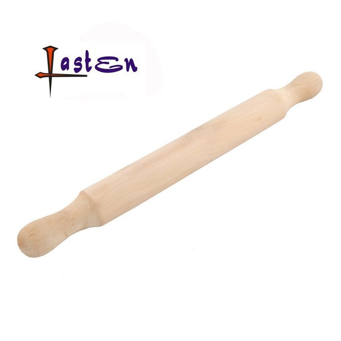 Lasten Wooden Rolling Pin, Dough Roller, Rolling Pin for Consistent Dough & More, Professional Non-Stick Rolling... N13