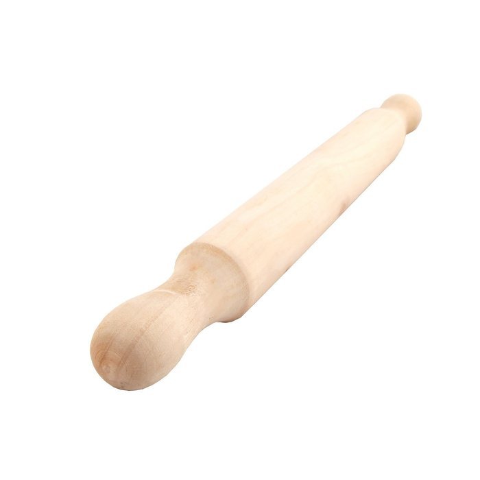 Lasten Wooden Rolling Pin, Dough Roller, Rolling Pin for Consistent Dough & More, Professional Non-Stick Rolling... N14