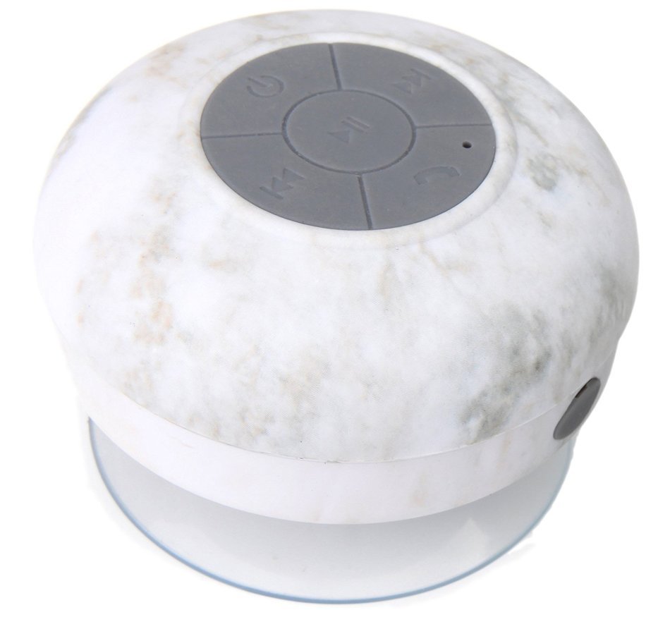 GRANDEY Portable Waterproof Bluetooth V3.0 + EDR Shower Speaker Handsfree Speakerphone with Suction Cup Suitable... N2