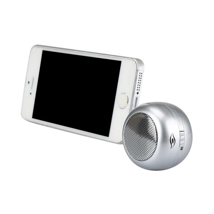 Muangan X2 Mini Portable Direct Plug-in Mobile Phone General Computer Speakers (Sliver) N3