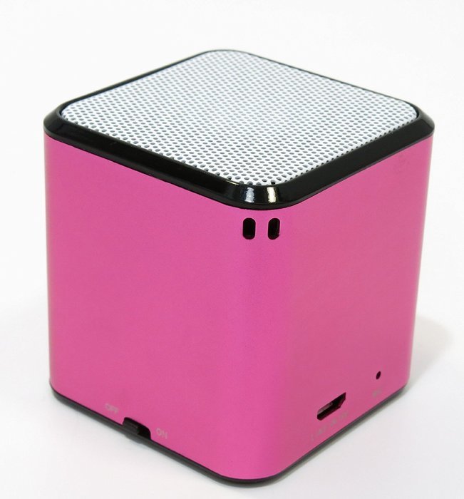 EnerPlex AC-SPEAK-PK Bluetooth Speaker, Pink N3