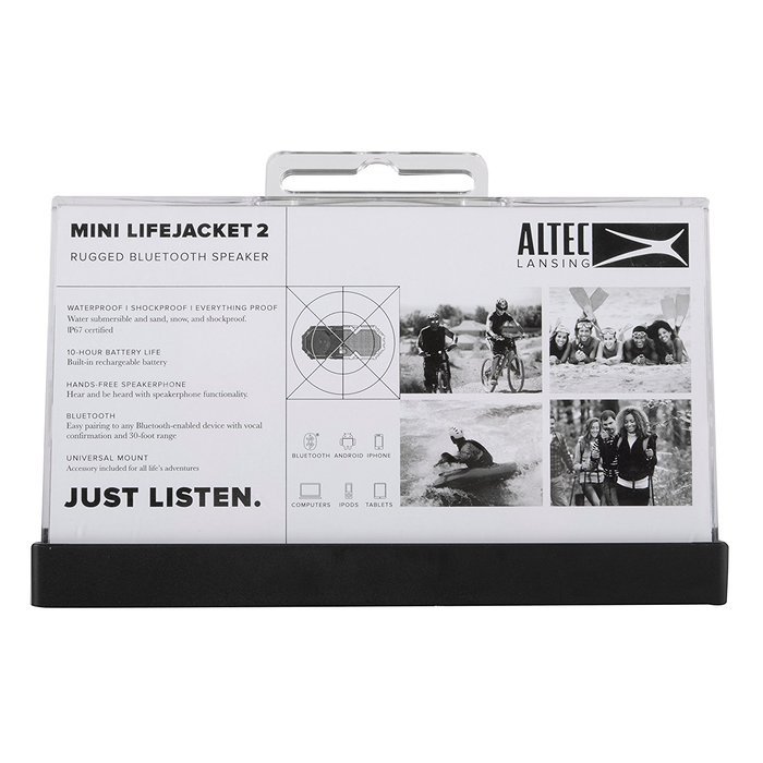 Altec Mini Life Jacket 2 Bluetooth Waterproof Speaker Blue/Black N33