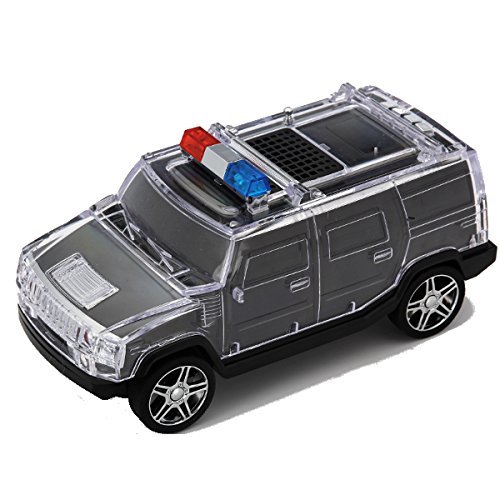 Mini Car Model Bluetooth Speaker Support Handsfree FM AUX TF LED Light Wireless Stereo Subwoofer Loudspeaker Color... N2