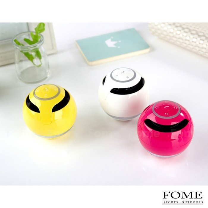 Wireless Bluetooth Speaker, FOME SPORTS|OUTDOORS Magic Ball GS009 Subwoofer Mini Round Hi-Fi Portable Multi-function... N9