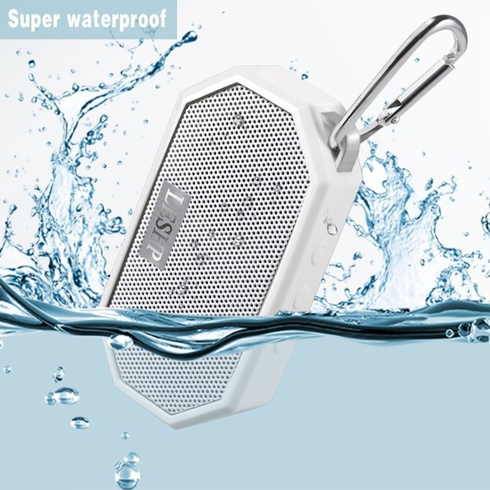 Waterproof Bluetooth Speaker,LESHP Bluetooth Wireless Portable Waterproof Pocket Speaker Shower Speaker with... N14