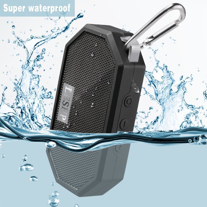 Waterproof Bluetooth Speaker,LESHP Bluetooth Wireless Portable Waterproof Pocket Speaker Shower Speaker with... N22