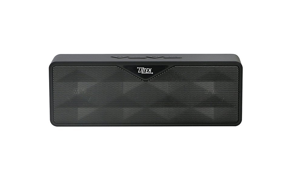 Liztek PSS-60 Portable Bluetooth Speaker with Microphone for Smartphones - Black