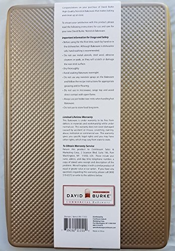 David Burke Kitchen Commerical Weight 1 Large Cookie Sheet Cookie Sheet N2