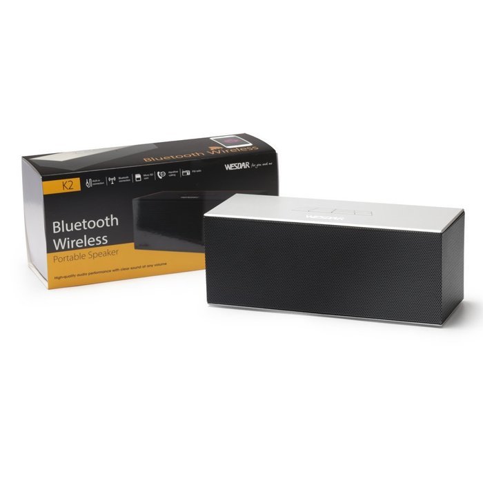 WESDAR Stereo Wireless Bluetooth Speaker with Mic and AUX Function for Smart Phones, K2-S N7