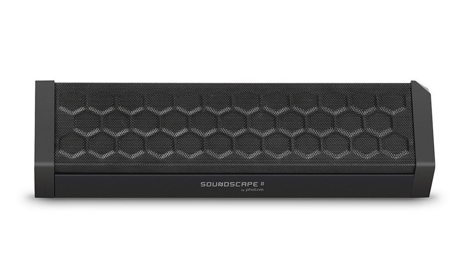 Photive SOUNDSCAPE 8 Powerful Portable Wireless Bluetooth Speaker with 8 Hour Battery and Built in Speakerphone... N2