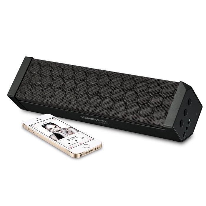 Photive SOUNDSCAPE 8 Powerful Portable Wireless Bluetooth Speaker with 8 Hour Battery and Built in Speakerphone... N4