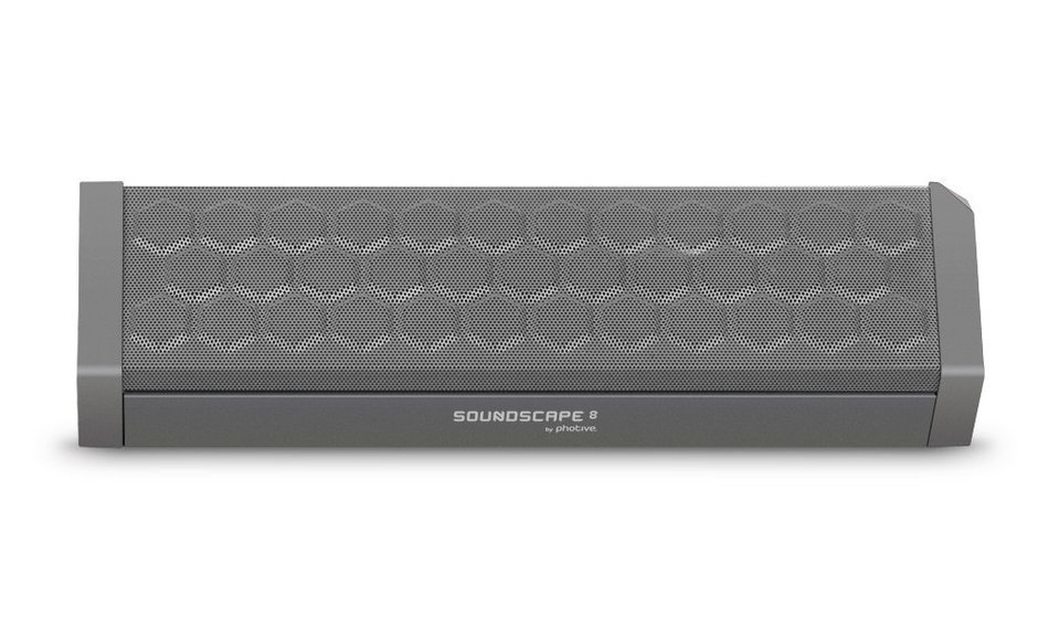 Photive SOUNDSCAPE 8 Powerful Portable Wireless Bluetooth Speaker with 8 Hour Battery and Built in Speakerphone... N11