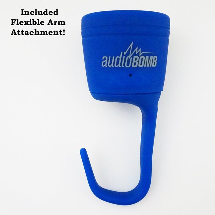 AudioBomb 12176 Whaley Waterproof Bluetooth Portable Rechargeable Speaker Pair Two & Play(Included Suction Cup... N2