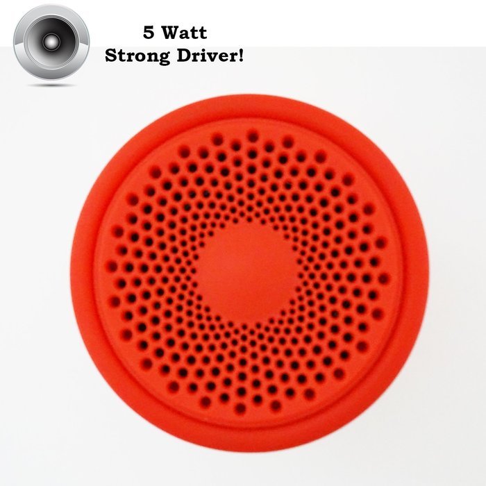 AudioBomb 12176 Whaley Waterproof Bluetooth Portable Rechargeable Speaker Pair Two & Play(Included Suction Cup... N8