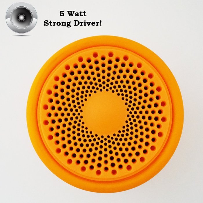 AudioBomb 12176 Whaley Waterproof Bluetooth Portable Rechargeable Speaker Pair Two & Play(Included Suction Cup... N13