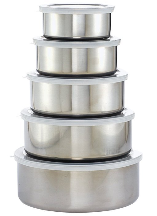 Imperial 5-Piece Bowl Set with Lids