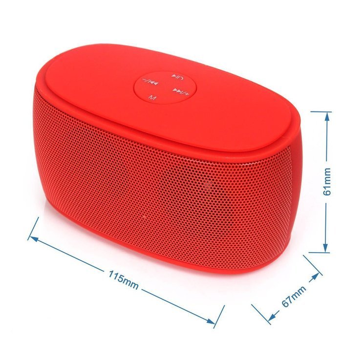 Portable Speakers,QUWIN Wireless Bluetooth Mini Speakers Powerful Sound Audio Player (Black) N8