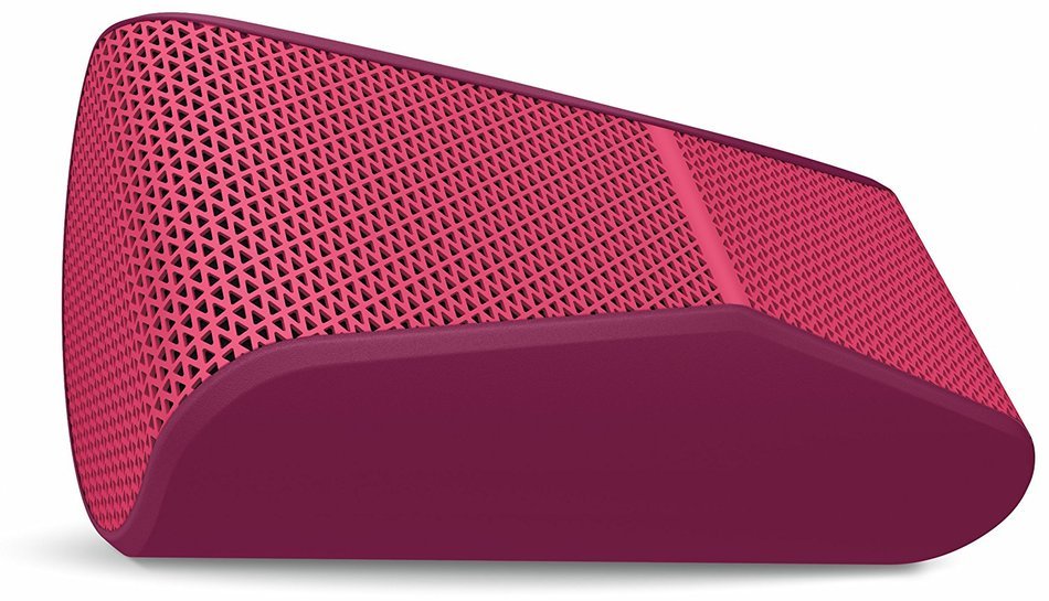 Logitech X300 Mobile Wireless Stereo Speaker, Red (984-000401) N5