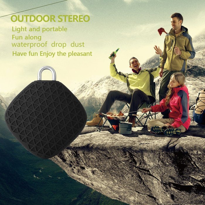 AOKII Portable Mini Wireless Bluetooth Speakers for iPhone iPod MP3 iPad Samsung HTC Nokia Computers and more. N4