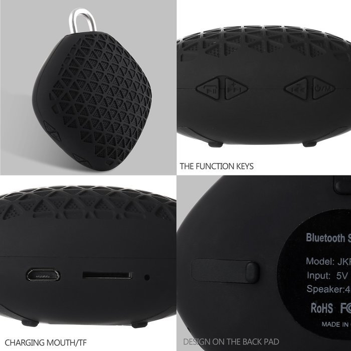 AOKII Portable Mini Wireless Bluetooth Speakers for iPhone iPod MP3 iPad Samsung HTC Nokia Computers and more. N6