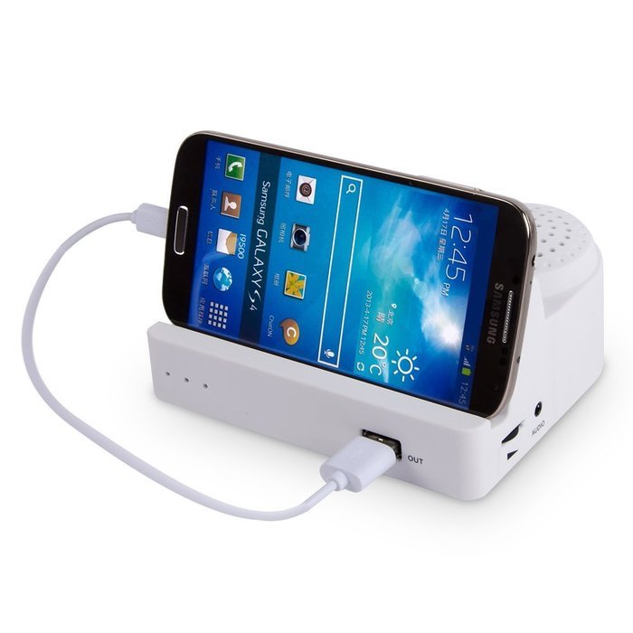 Kmashi K-902 Stereo Wireless Bluetooth Speaker with Charging Cradle Dock with Built-in 2000mah Rechargeable Extended... N5