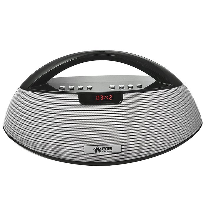 EMB Professional EURO18 Rechargeable Portable Bluetooth High-Definition Super Loud Boombox Speaker System w/ SD... N2