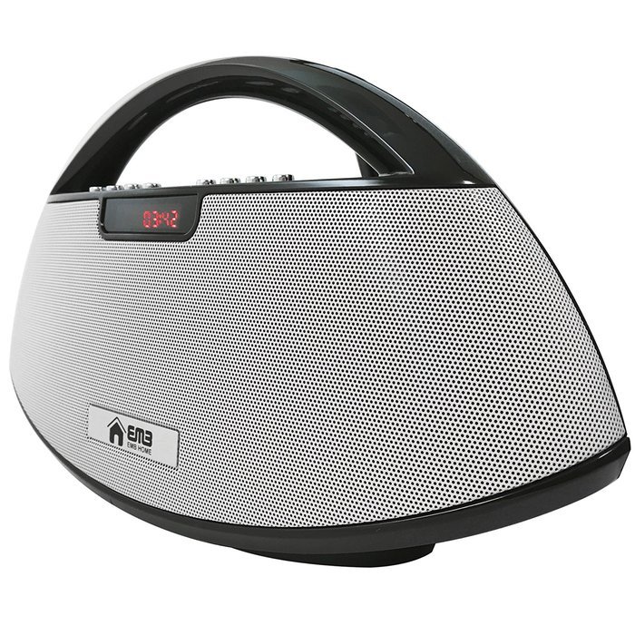 EMB Professional EURO18 Rechargeable Portable Bluetooth High-Definition Super Loud Boombox Speaker System w/ SD... N3