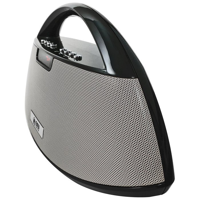 EMB Professional EURO18 Rechargeable Portable Bluetooth High-Definition Super Loud Boombox Speaker System w/ SD... N5
