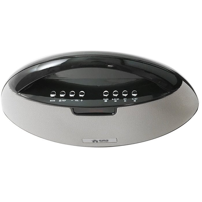 EMB Professional EURO18 Rechargeable Portable Bluetooth High-Definition Super Loud Boombox Speaker System w/ SD... N6