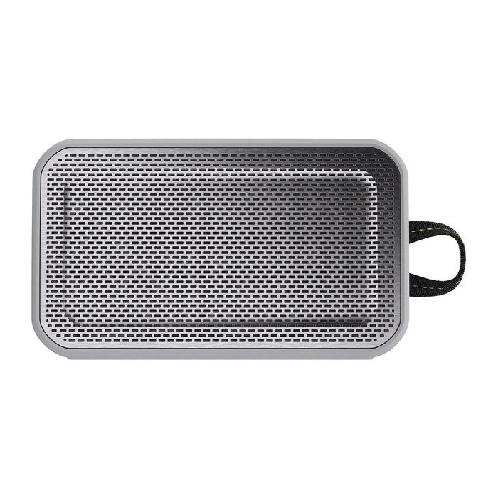Skullcandy Barricade XL Bluetooth Wireless Portable Speaker, Gray/Hot Lime