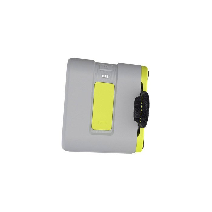 Skullcandy Barricade XL Bluetooth Wireless Portable Speaker, Gray/Hot Lime N3